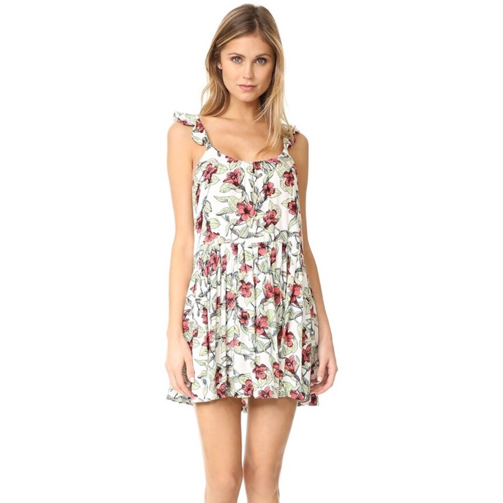 [XS/M] Free People Dear You Floral Minidress 🌸
